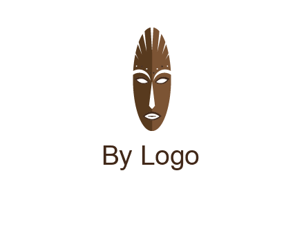 wooden mask entertainment log