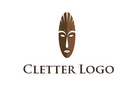 wooden mask entertainment log