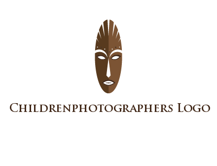 wooden mask entertainment log