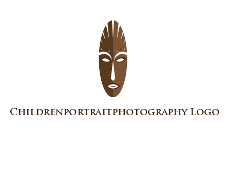 wooden mask entertainment log