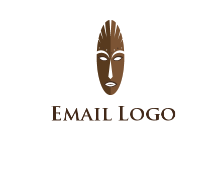 wooden mask entertainment log