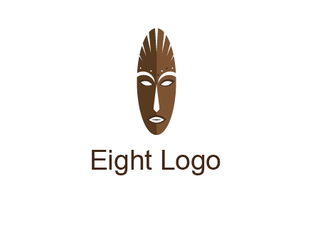 wooden mask entertainment log