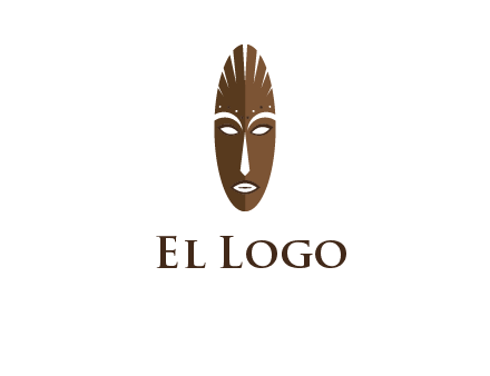 wooden mask entertainment log