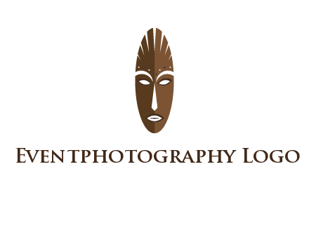 wooden mask entertainment log