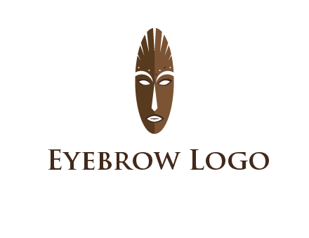 wooden mask entertainment log