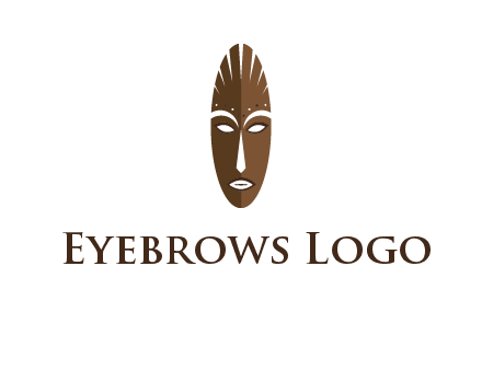 wooden mask entertainment log