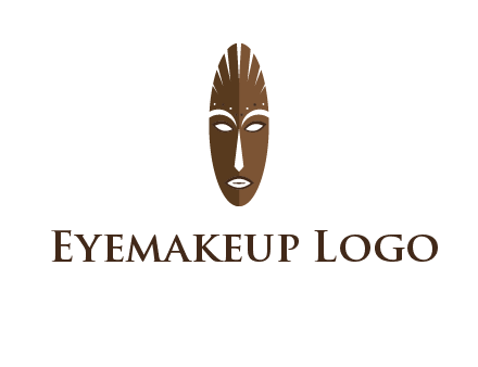 wooden mask entertainment log