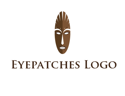 wooden mask entertainment log