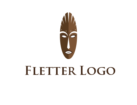 wooden mask entertainment log