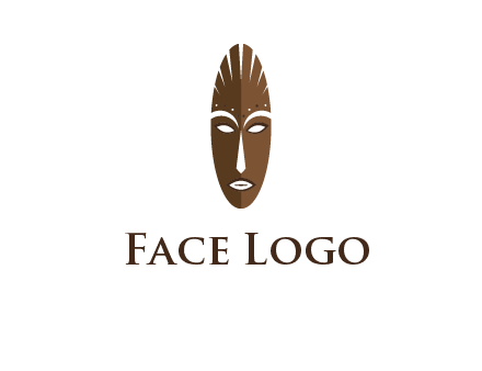 wooden mask entertainment log