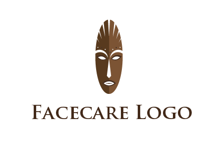 wooden mask entertainment log