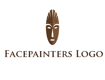 wooden mask entertainment log
