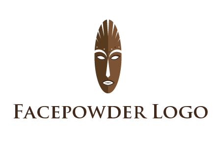 wooden mask entertainment log