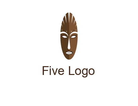 wooden mask entertainment log