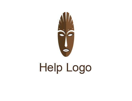 wooden mask entertainment log
