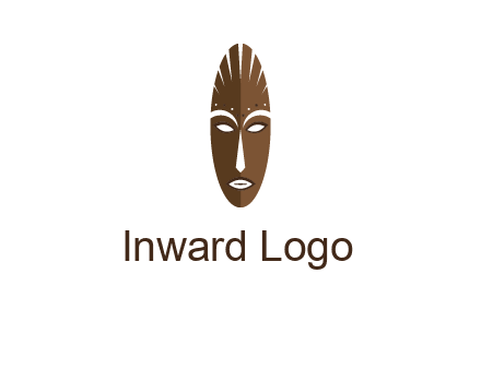 wooden mask entertainment log