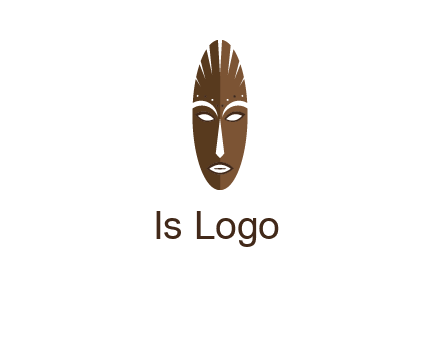 wooden mask entertainment log