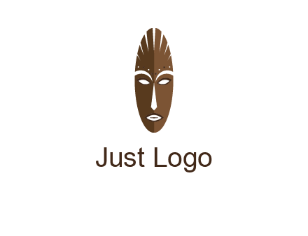 wooden mask entertainment log