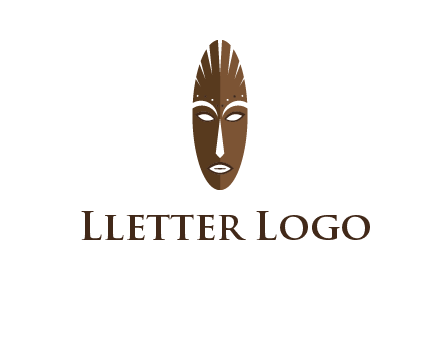 wooden mask entertainment log