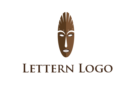 wooden mask entertainment log