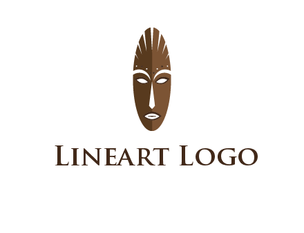 wooden mask entertainment log