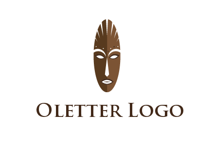 wooden mask entertainment log