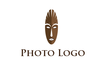 wooden mask entertainment log