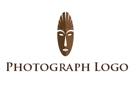 wooden mask entertainment log