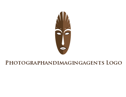 wooden mask entertainment log