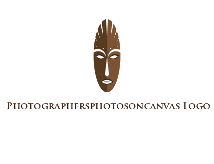 wooden mask entertainment log