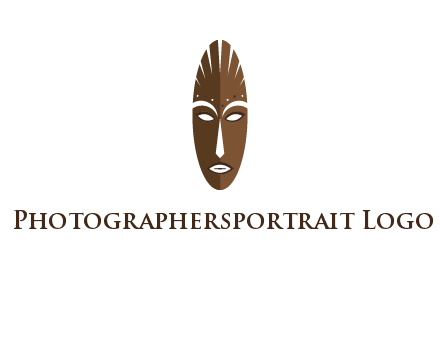 wooden mask entertainment log