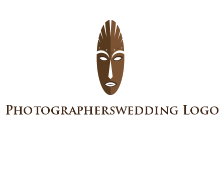 wooden mask entertainment log