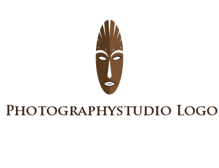 wooden mask entertainment log