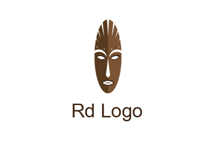 wooden mask entertainment log