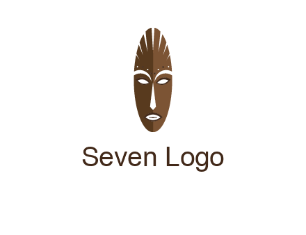 wooden mask entertainment log