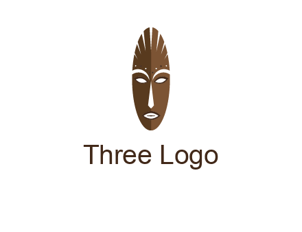 wooden mask entertainment log