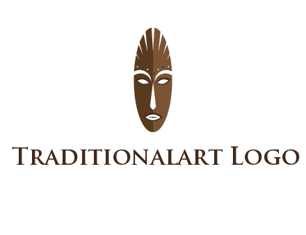 wooden mask entertainment log