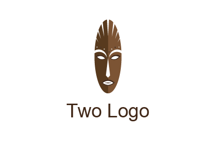 wooden mask entertainment log