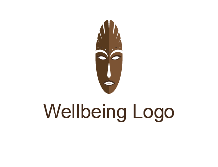 wooden mask entertainment log