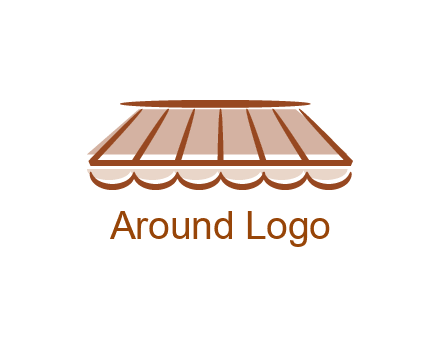 line art shade decor logo