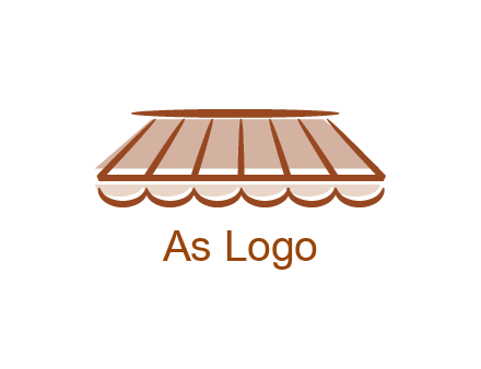 line art shade decor logo