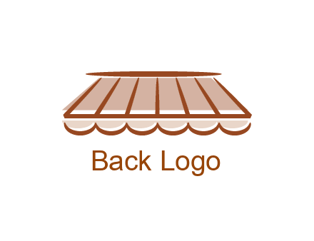 line art shade decor logo