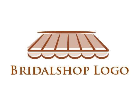 line art shade decor logo
