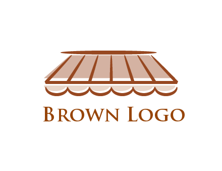 line art shade decor logo