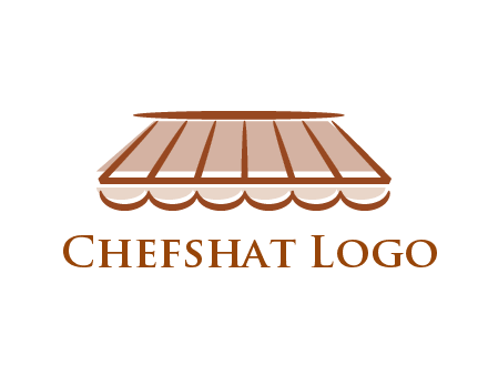 line art shade decor logo