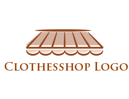 line art shade decor logo