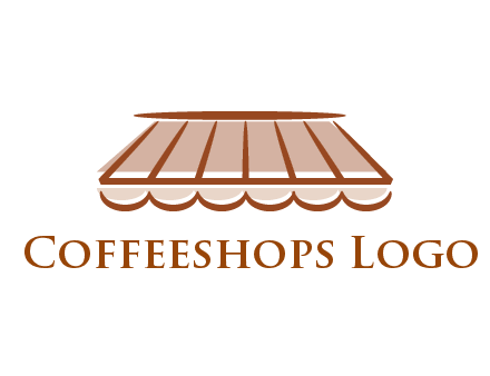 line art shade decor logo