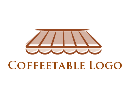 line art shade decor logo