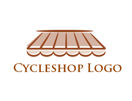 line art shade decor logo