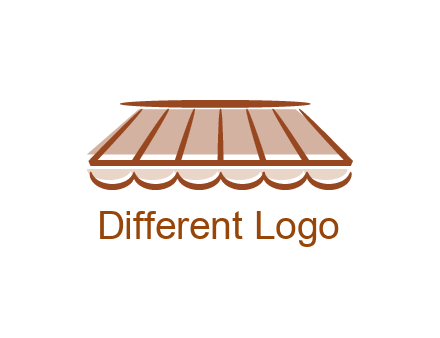 line art shade decor logo